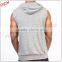 NEW Muscle Gym Deep Cut Training Sleeveless Hoody Cotton Sport work out tank top for males and females                        
                                                Quality Choice