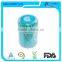 Plastic floss tooth picks packed in round box