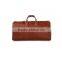 Concise and generous fashion leather tote bag,luggage tag