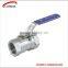 China manufacture cf8m NPT female thread ball valve