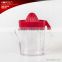 High grade plastic 1 cup glass measuring cup with orange juicer