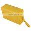 Fashion yellow PVC lady bag with handle