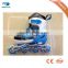 fashion shoes skate roller, 4 wheels roller shoes with retractable button