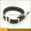 wholesale dog collar plain leather cheap