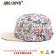 Blank Floral Fresh Floral 5 Panel Hat