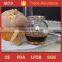 Mini fancy glass jar honey with cork lid for design                        
                                                Quality Choice