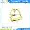 High Quality Shiny Light Gold Zinc Alloy Pin Buckles For Woman Bag