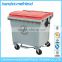 1100 liters plastic trash can,large plastic dustbin,garbage container