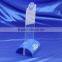 High-end clear acrylic wall mount certificate holder with different size