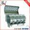 Air cooling ceramic heaters for extrusion machines