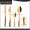 Trustworthy Factory Make To Order Kitchen Gold Cutlery Set