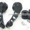 4" Car Aluminium Window Winder Crank Glass Handle With 6 Adaptors Universal 4 Colors