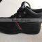 Middle cut safety shoe with steel toe and steel plate, HW-2034