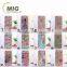 Peacock pattern colored drawing transparent TPU Cell phone case For iphone 6 case For iphone 6s case