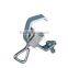 HC50P strong steel swivel hook clamps with protective plate for trussing hook