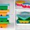BPA Free Silicone Baby Blocks Freezer Storage Container
