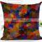 Wholesale canvas 3d digital printed sofa seat cushion covers with customized designs