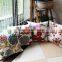 China handmade 100%cotton towel embroidered cushion covers, stock covers