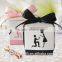 Custom design laser cut fancy paper craft box for wedding