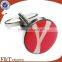 Customized printing metal round cufflinks with epoxy