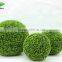 cheap artificial grass ball, high Quality Wedding grass Ball