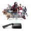 ROCAM Android TV Box Quad Core Cheapest Android TV Box With Powerful Mali450 Octo Core 3D GPU Graphics Processor