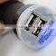 popular LED 2.1A USB 2- port car charger dual usb mini adapter charger for iPad /iPhone