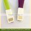Factory Wholesale Flat Micro 2.0 Magnetic Micro USB Data Charger Cable With Customized Length for Mobile Phones