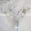 artificial glitter foam ball beaded branch faux twigs branch for christmas home decoration