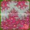 Top Quality Beads Mesh Embroidery Fabric For Wedding Dress
