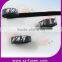Plastic hook and blue soft loop back to back cable ties, double sided hook and loop