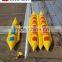 3 people inflatable water games flyfish banana boat for sale