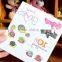 plastic sticker Children gift change sticker