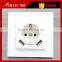 EU standard usb wall plug wall socket switch with high quality cheap price