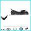 6ft 1.83m 5.5x2.1mm right angle plug to dc leads with bushing