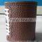 customed promotional gift insulated, thick foam neoprene can cooler, artifical woven single can beer wine cooler/ holder