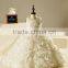 FL1007 Special Organza Flower Ruffle Hand-Beaded Children Wedding Dress Floor-Length Appliques Ball Gown Flower Girl Dress