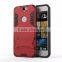 Hybrid tpu pc kickstand armor case 5.5 inch mobile phone case for wholesale