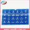 Durable high quality silicone rubber keypad for remote