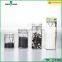 A set glass jar 50ml 60ml 100ml high quality glass storage jar with flip top cap
