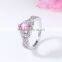 Trade assurance supplier Fashionable Jewellery silver single stone finger ring