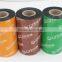 Thermal transfer ribbon for textile barcode printer