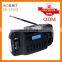 Hot High Quality Mini Solar Dynamo AM/FM Radio With Dynamo Digital Display Radio LED Lights