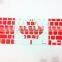 custom keyboard skin with Canada flag