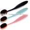 Hot Hot Hot ! Oval BB Foundation Cream Puff Cosmetic Toothbrush Shape Makeup Brush Set, Tooth Makeup Brush