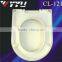 CL121 UF Toilet Seats; Custom Colorful Duroplast Slow Close Toilet Seat with Stainless Steel Hinges for Poland Markets