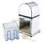 zinc alloy manual ice crusher with chrome