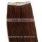 26 inches tape human hair extensions cheap tape hair extensions