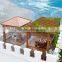 Chinese Style Alloy Frame Grape Trellis/ Pavilion/ House
