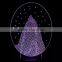 3D Optical Illusion Mountain Night Lamp Night Light 10 Colorful LEDs Ultra-thin Acrylic Light Panel AA Battery or DC 5V
